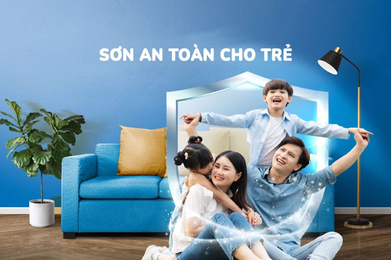 Bí Quyết Chọn Sơn Nội Thất Dễ Lau Chùi Và An Toàn Cho Trẻ Nhỏ
